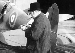 Churchill-with-a-Spitfire-from-Castle-Bromwich,-credit-Philip-Insley,-CBAF-Archive-Vickers-ArchiveSyndics